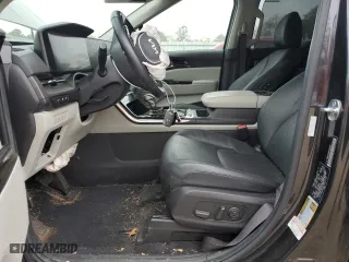 2023 Kia Carnival SX Prestige with VIN KNDNE5H32P6221299, listed as a Copart auction lot 45847354 with 20,669 mi miles and Salvage Title. Bid and sale history available at carsss.com. Image 7.