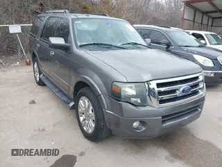 2011 Ford Expedition Limited with VIN 1FMJU1K50BEF09630, listed as a IAAI auction lot 41439602 with 192,409 mi miles. Bid and sale history available at carsss.com. Image 1.