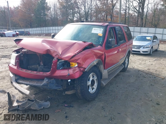 2003 Ford Expedition Eddie Bauer with VIN 1FMFU17L63LC52810, listed as a IAAI auction lot 41127759 with 1 mi miles. Bid and sale history available at carsss.com. Image 6.
