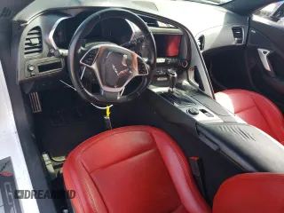 2019 Chevrolet Corvette Grand Sport 1LT with VIN 1G1YW2D76K5100168, listed as a Copart auction lot 48266214 with 0 mi miles and Salvage Title. Bid and sale history available at carsss.com. Image 8.