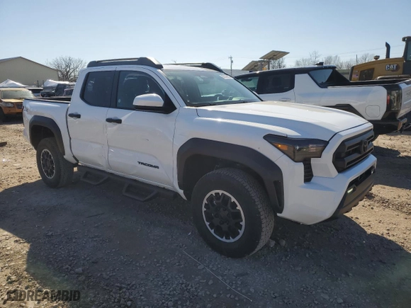 2024 Toyota Tacoma 4WD SR5 with VIN 3TYLB5JN8RT002575, listed as a Copart auction lot 50338635 with 17,964 mi miles and Salvage Title. Bid and sale history available at carsss.com. Image 4.