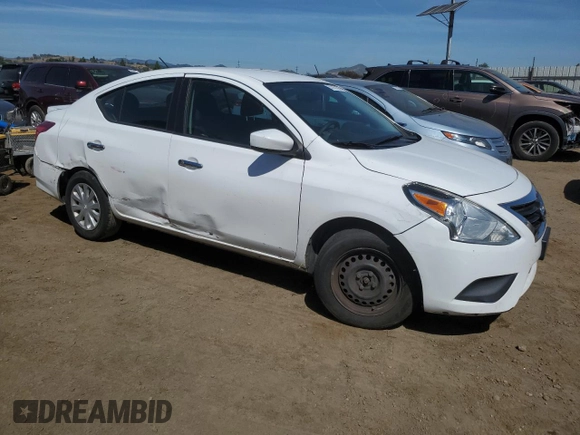 2016 Nissan Versa SV z VIN 3N1CN7AP6GL845096, wystawiony jako Copart lot #57167385 z przebiegiem 219 374 mil mil oraz Szkoda całkowita • Salvage title. Historia ofert i sprzedaży dostępna na DreamBid. Obrazek 4.