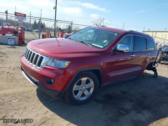 2012 Jeep Grand Cherokee Limited with VIN 1C4RJFBG1CC155449, listed as a IAAI auction lot 41845977 with 135,103 mi miles. Bid and sale history available at carsss.com. Image 2.
