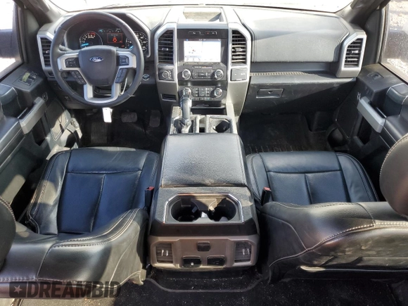 2019 Ford F-150 XL with VIN 1FTEW1E49KKC90817, listed as a Copart auction lot 49787485 with 158,379 mi miles and Salvage Title. Bid and sale history available at carsss.com. Image 8.