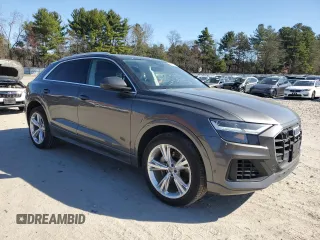 2019 Audi Q8 Premium Plus z VIN WA1BVAF19KD018356, wystawiony jako Copart lot #53423485 z przebiegiem 120 055 mil mil oraz Tytuł czysty. Historia ofert i sprzedaży dostępna na DreamBid. Obrazek 4.