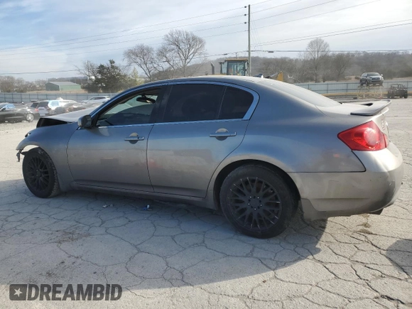 2007 Infiniti G35 Sedan Journey with VIN JNKBV61EX7M722102, listed as a Copart auction lot 41877035 with 246,000 mi miles and Salvage Title. Bid and sale history available at carsss.com. Image 2.