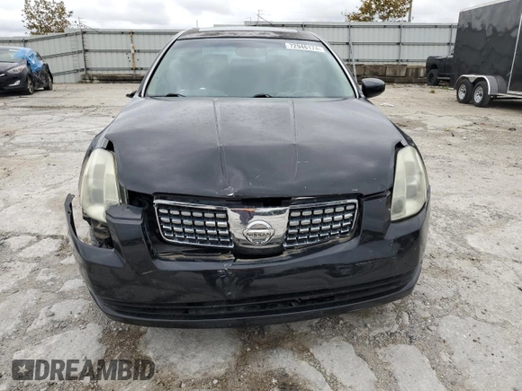 2004 Nissan Maxima SL with VIN 1N4BA41EX4C814349, listed as a Copart auction lot 72946174 with 183,857 mi miles and Salvage Title. Bid and sale history available at carsss.com. Image 5.