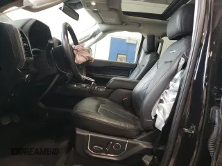 2021 Ford Expedition Max Platinum with VIN 1FMJK1MT1MEA84830, listed as a Copart auction lot 56530065 with 48,330 mi miles and Salvage title. Bid and sale history available at DreamBid. Image 7.