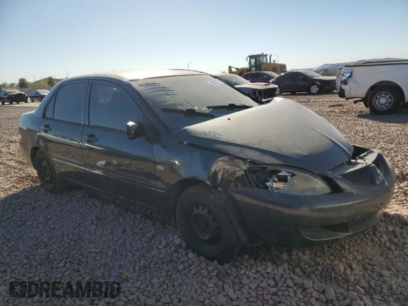 2004 Mitsubishi Lancer ES z VIN JA3AJ26E34U030686, wystawiony jako Copart lot #43970775 z przebiegiem Nie podano mil oraz Szkoda całkowita • Salvage title. Historia ofert i sprzedaży dostępna na DreamBid. Obrazek 4.