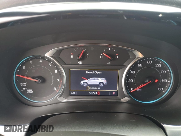 2022 Chevrolet Traverse LT Leather with VIN 1GNERHKW5NJ142008, listed as a Copart auction lot 69851374 with 50,224 mi miles and Salvage Title. Bid and sale history available at carsss.com. Image 9.