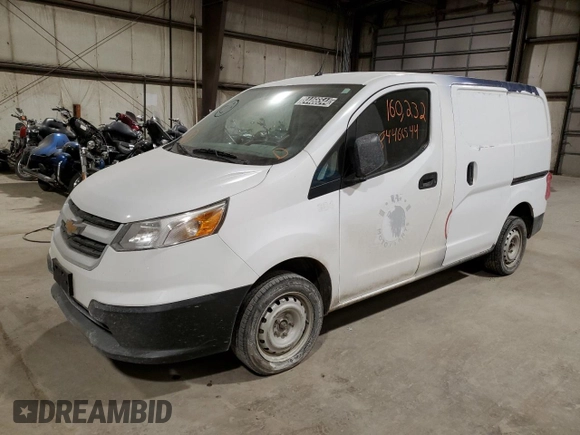 2018 Chevrolet City Express Cargo Van LS with VIN 3N63M0YN6JK697229, listed as a Copart auction lot 84466544 with 160,232 mi miles and Clean Title. Bid and sale history available at carsss.com. Image 1.