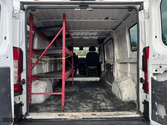 2019 Ram ProMaster Cargo Van with VIN 3C6TRVAG8KE516572, listed as a Copart auction lot 88948265 with 189,664 mi miles and Clean Title. Bid and sale history available at carsss.com. Image 9.