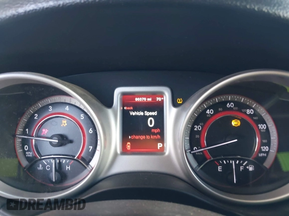 2018 Dodge Journey SXT with VIN 3C4PDCBG6JT505303, listed as a IAAI auction lot 41238544 with 80,370 mi miles and . Bid and sale history available at DreamBid. Image 7.