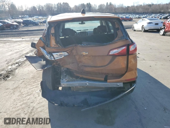 2018 Chevrolet Equinox LS with VIN 2GNAXHEV9J6118339, listed as a Copart auction lot 50763375 with 135,224 mi miles and Salvage Title. Bid and sale history available at DreamBid. Image 6.