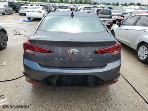 2020 Hyundai Elantra Value Edition with VIN 5NPD84LF9LH610858, listed as a Copart auction lot 53640104 with 29,996 mi miles and Salvage Title. Bid and sale history available at carsss.com. Image 6.