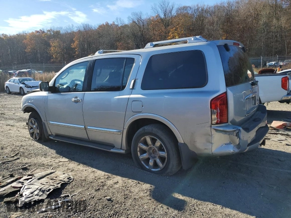 2004 Infiniti QX56 with VIN 5N3AA08CX4N806343, listed as a Copart auction lot 78812934 with 0 mi miles and Salvage Title. Bid and sale history available at carsss.com. Image 2.