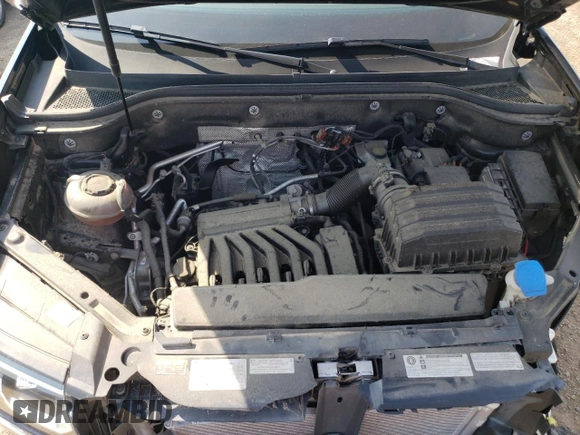 2019 Volkswagen Atlas SE z VIN 1V2XR2CA8KC591411, wystawiony jako Copart lot #65071173 z przebiegiem 14 637 mil mil oraz Szkoda całkowita • Salvage title. Historia ofert i sprzedaży dostępna na DreamBid. Obrazek 12.