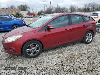 2014 Ford Focus SE with VIN 1FADP3K20EL333856, listed as a Copart auction lot 51515155 with 124,947 mi miles and Salvage Title. Bid and sale history available at carsss.com. Image 1.