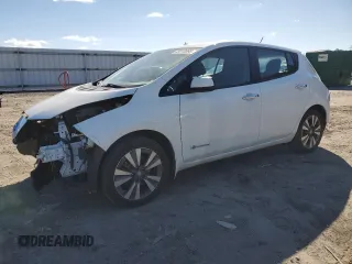 2016 Nissan LEAF SL with VIN 1N4BZ0CP4GC300324, listed as a Copart auction lot 45013095 with 72,183 mi miles and Clean Title. Bid and sale history available at carsss.com. Image 1.