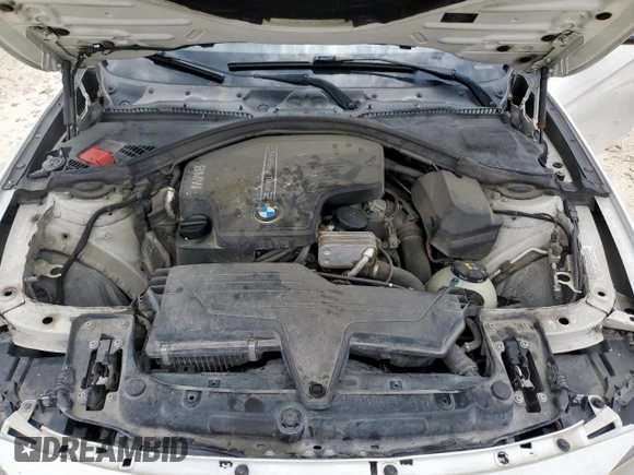 2015 BMW 3 Series 328i with VIN WBA3A5G57FNP34958, listed as a Copart auction lot 58589225 with 136,422 mi miles and Salvage title. Bid and sale history available at DreamBid. Image 11.