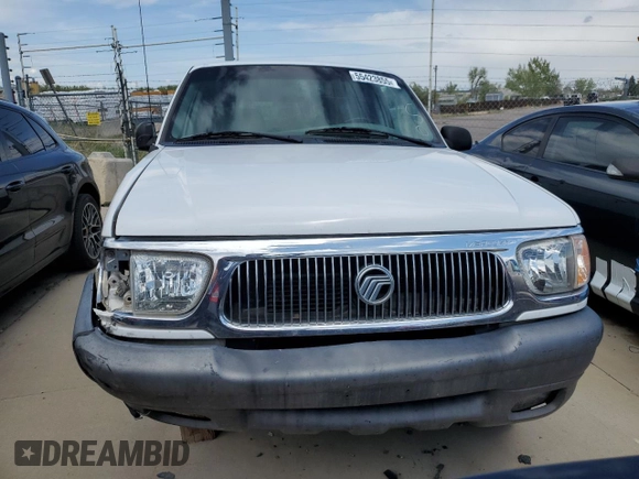 2001 Mercury Mountaineer with VIN 4M2ZU86P71UJ01507, listed as a Copart auction lot 55423855 with 121,733 mi miles and Non repairable. Bid and sale history available at DreamBid. Image 5.