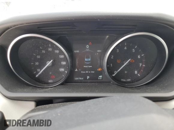 2016 Land Rover Range Rover Sport HSE with VIN SALWR2VF5GA544080, listed as a Copart auction lot 56178325 with 128,176 mi miles and Salvage Title. Bid and sale history available at DreamBid. Image 9.