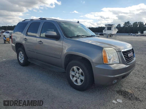 2007 GMC Yukon SLE with VIN 1GKFK130X7R293342, listed as a Copart auction lot 74385674 with 182,752 mi miles and Clean Title. Bid and sale history available at carsss.com. Image 4.