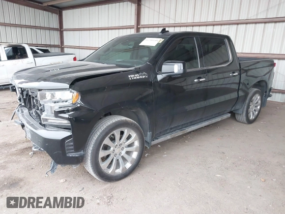 2020 Chevrolet Silverado 1500 High Country with VIN 3GCUYHELXLG432705, listed as a IAAI auction lot 41250140 with 59,955 mi miles. Bid and sale history available at carsss.com. Image 18.