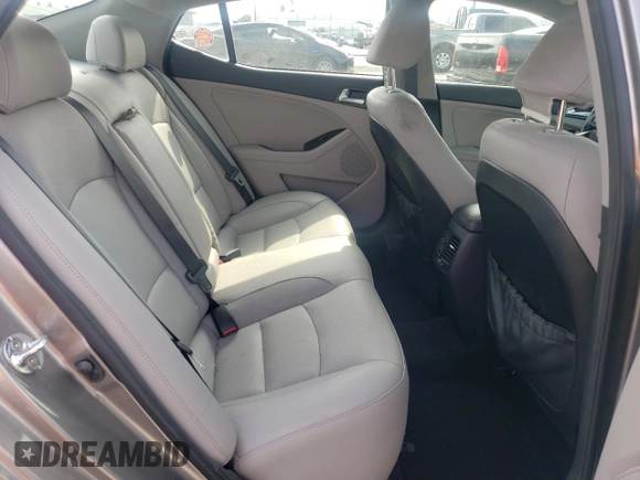 2015 Kia Optima EX with VIN 5XXGN4A78FG357176, listed as a Copart auction lot 52031985 with 99,372 mi miles and Salvage Title. Bid and sale history available at carsss.com. Image 10.