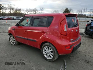 2012 Kia Soul + with VIN KNDJT2A64C7472840, listed as a Copart auction lot 41440155 with 0 mi miles and Salvage Title. Bid and sale history available at carsss.com. Image 2.