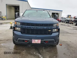2019 Chevrolet Silverado 1500 Custom with VIN 3GCUYBEF1KG700224, listed as a Copart auction lot 79436234 with 81,814 mi miles and Salvage Title. Bid and sale history available at DreamBid. Image 5.