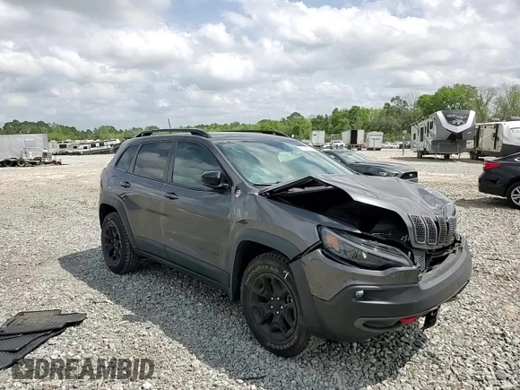2022 Jeep Cherokee Trailhawk with VIN 1C4PJMBX1ND510760, listed as a Copart auction lot 51996585 with 17,748 mi miles and Salvage title. Bid and sale history available at DreamBid. Image 11.
