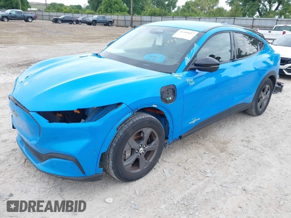2023 Ford Mustang Mach-E Select with VIN 3FMTK1SS1PMA09157, listed as a IAAI auction lot 42350857 with 13,057 mi miles and . Bid and sale history available at DreamBid. Image 21.