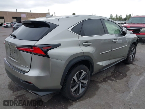 2018 Lexus NX 300 with VIN JTJBARBZ4J2168975, listed as a IAAI auction lot 42439794 with 58,087 mi miles and . Bid and sale history available at DreamBid. Image 4.
