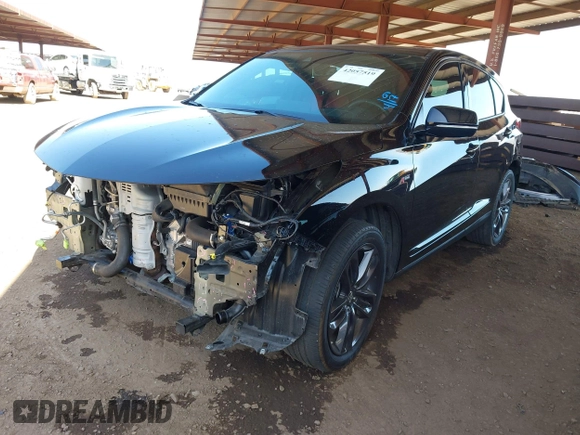 2021 Acura RDX w/A-Spec Package with VIN 5J8TC1H67ML021811, listed as a IAAI auction lot 42057519 with 49,640 mi miles. Bid and sale history available at carsss.com. Image 18.