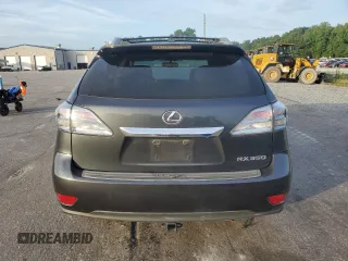 2011 Lexus RX 350 with VIN 2T2ZK1BA4BC045542, listed as a Copart auction lot 65057255 with 255,115 mi miles and Salvage title. Bid and sale history available at DreamBid. Image 6.