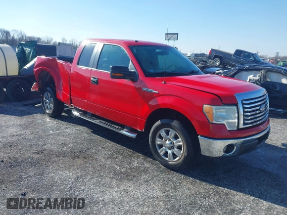 2010 Ford F-150 XL with VIN 1FTEX1C87AKB46376, listed as a IAAI auction lot 41257509 with 90,732 mi miles. Bid and sale history available at carsss.com. Image 1.