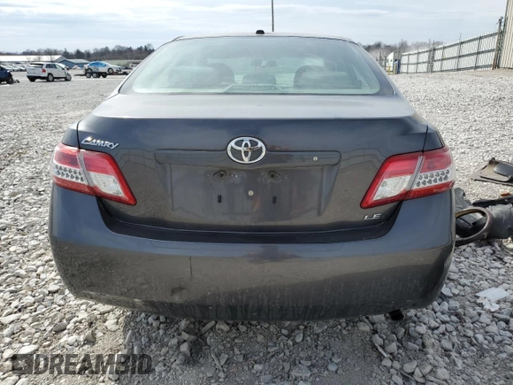 2011 Toyota Camry LE with VIN 4T4BF3EK6BR172971, listed as a Copart auction lot 47731185 with 150,471 mi miles and Salvage Title. Bid and sale history available at carsss.com. Image 6.