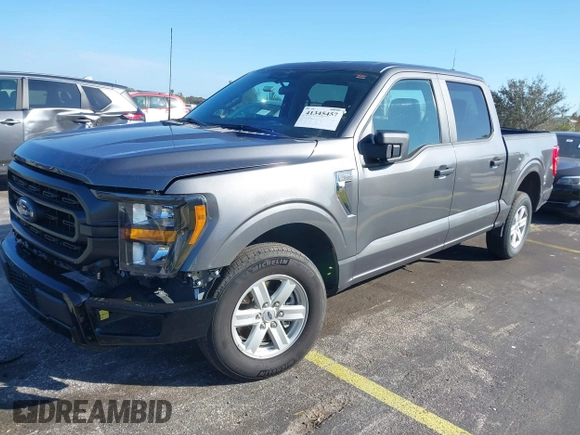 2023 Ford F-150 XL with VIN 1FTEW1C55PKD33889, listed as a IAAI auction lot 41345457 with 40,996 mi miles and . Bid and sale history available at DreamBid. Image 2.