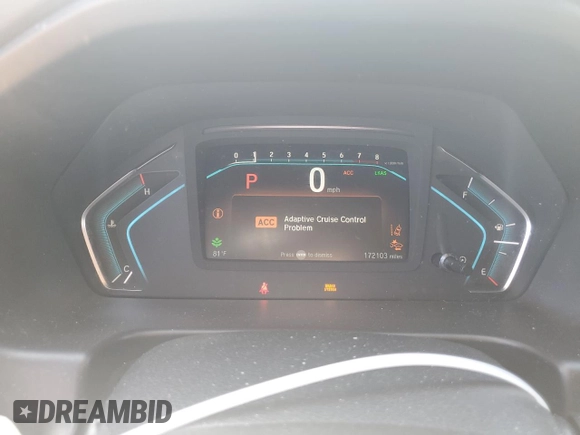 2018 Honda Odyssey EX-L with VIN 5FNRL6H78JB061392, listed as a Copart auction lot 53850915 with 172,103 mi miles and Clean Title. Bid and sale history available at carsss.com. Image 9.