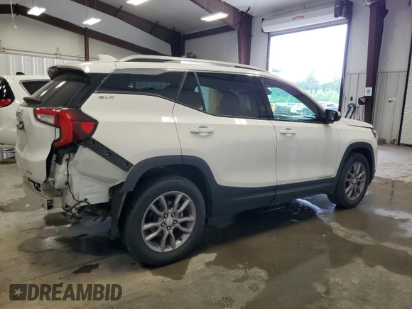 2024 GMC Terrain SLT with VIN 3GKALVEG7RL365360, listed as a Copart auction lot 62991555 with 19,391 mi miles and Clean title. Bid and sale history available at DreamBid. Image 3.