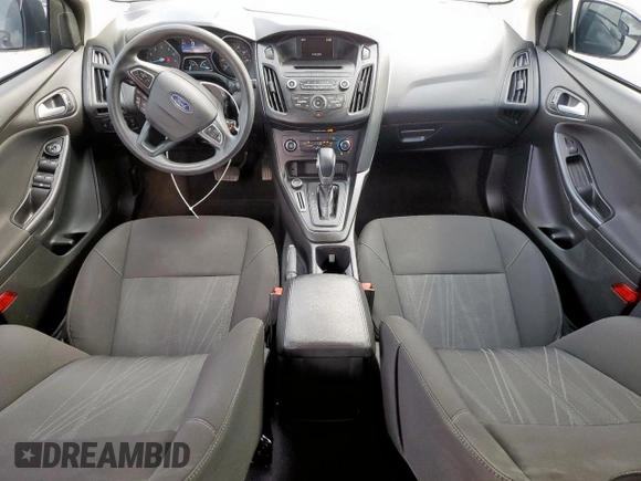 2017 Ford Focus SE with VIN 1FADP3F22HL303420, listed as a Copart auction lot 58932675 with 44,707 mi miles and Salvage title. Bid and sale history available at DreamBid. Image 8.