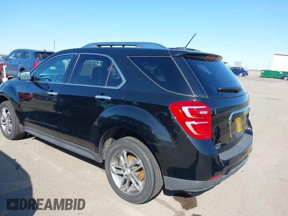 2016 Chevrolet Equinox LTZ with VIN 2GNFLGEK9G6212747, listed as a IAAI auction lot 41956633 with 114,058 mi miles and . Bid and sale history available at DreamBid. Image 3.