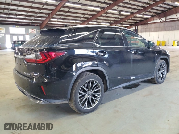 2018 Lexus RX with VIN 2T2BGMCA7JC022242, listed as a Copart auction lot 49794955 with 244,402 mi miles and Clean Title. Bid and sale history available at carsss.com. Image 3.