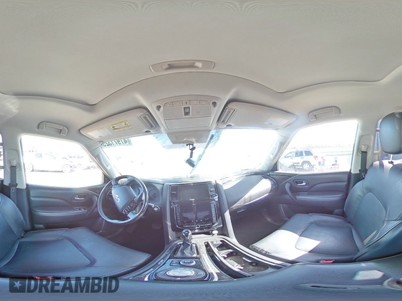2021 Infiniti QX80 LUXE with VIN JN8AZ2AE0M9271825, listed as a Copart auction lot 47971325 with 86,378 mi miles and Salvage Title. Bid and sale history available at carsss.com. Image 16.