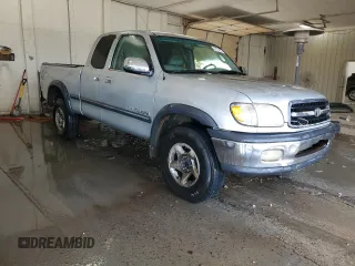 2000 Toyota Tundra SR5 with VIN 5TBBT4419YS049998, listed as a Copart auction lot 48729415 with 427,311 mi miles and Salvage Title. Bid and sale history available at DreamBid. Image 4.