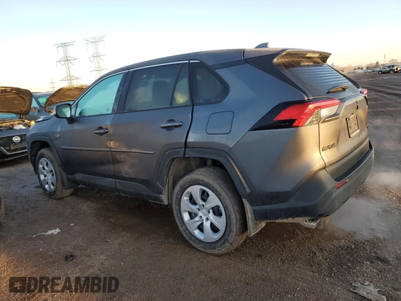 2024 Toyota RAV4 LE with VIN 2T3G1RFV7RW488231, listed as a Copart auction lot 48405055 with 10,833 mi miles and Salvage Title. Bid and sale history available at carsss.com. Image 2.