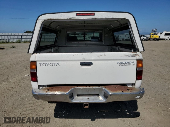 1999 Toyota Tacoma PreRunner with VIN 4TASN92N8XZ465120, listed as a Copart auction lot 54786825 with 320,970 mi miles and Salvage title. Bid and sale history available at DreamBid. Image 6.