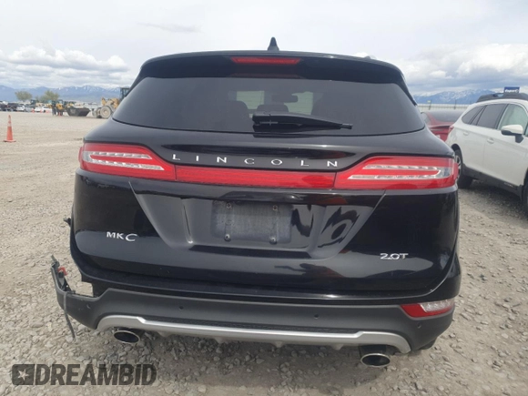 2017 Lincoln MKC Reserve with VIN 5LMCJ3C96HUL56973, listed as a Copart auction lot 54909375 with 56,394 mi miles and Salvage title. Bid and sale history available at DreamBid. Image 6.