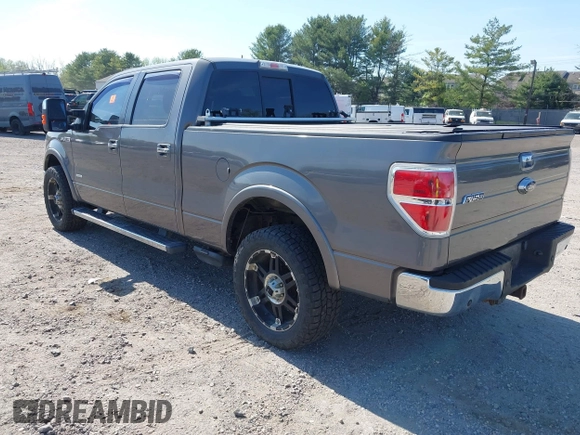 2013 Ford F-150 XL with VIN 1FTFW1ET0DKD86186, listed as a IAAI auction lot 42107898 with 97,635 mi miles and . Bid and sale history available at carsss.com. Image 3.